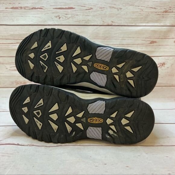 Keen Kids 'Hoodoo' Waterproof Winter Snow Boots In Black Sz 5 Big Girl - Picture 10 of 11